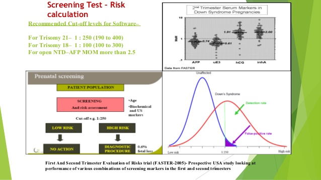 down syndrome screening risk calculation software